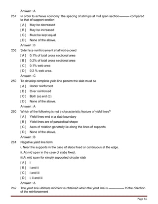 Civil Engineering Competitive Questions | PDF