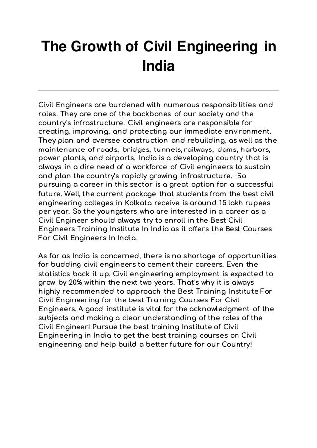 Civil Engineering Future In India .docx