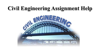 Civil Engineering Assignment Help
 