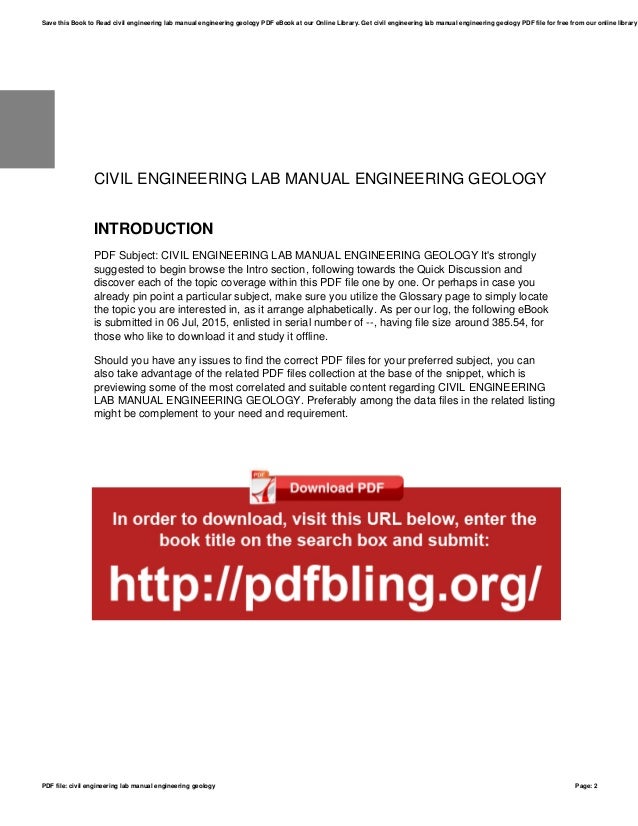 Civil engineering reference manual pdf