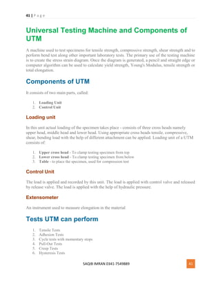 Civil engineering lab tests pdf | PDF