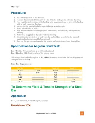Civil engineering lab tests pdf | PDF