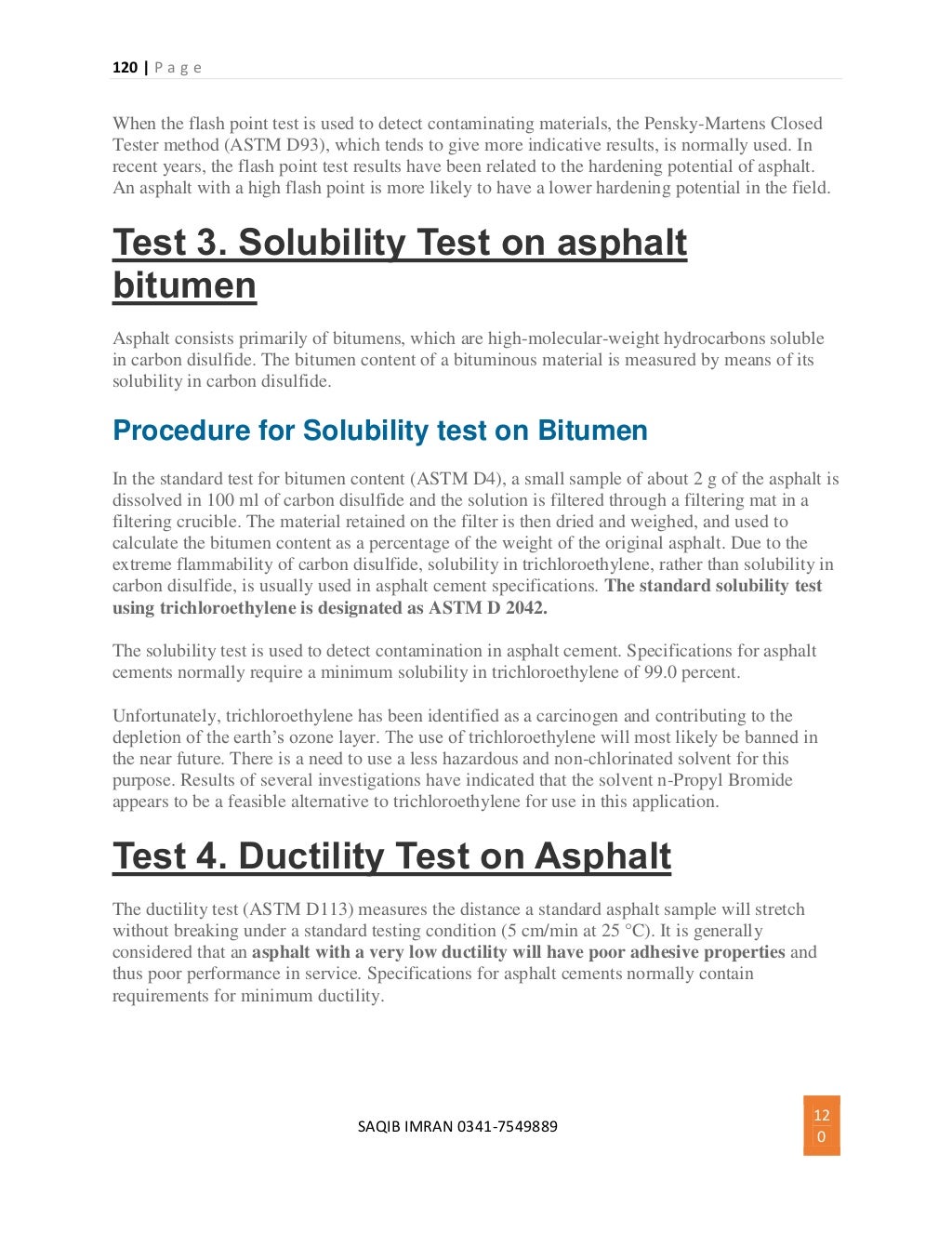 Civil engineering lab tests pdf