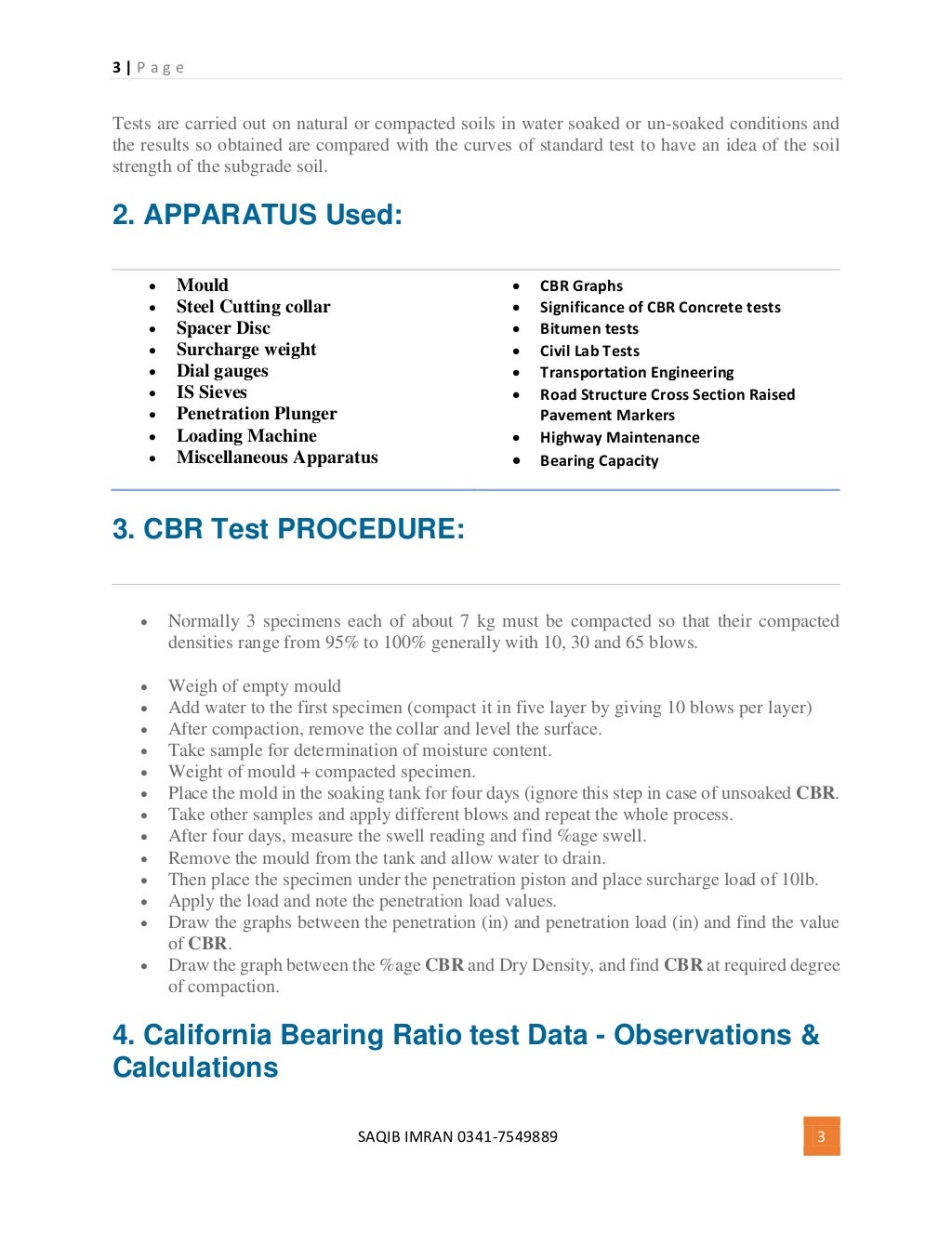 Civil engineering lab tests pdf