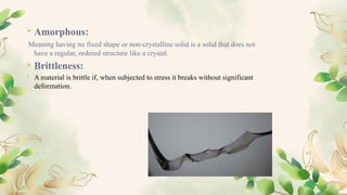 Civil engineering materials - Glass.pptx