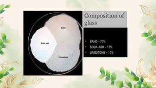 Civil engineering materials - Glass.pptx