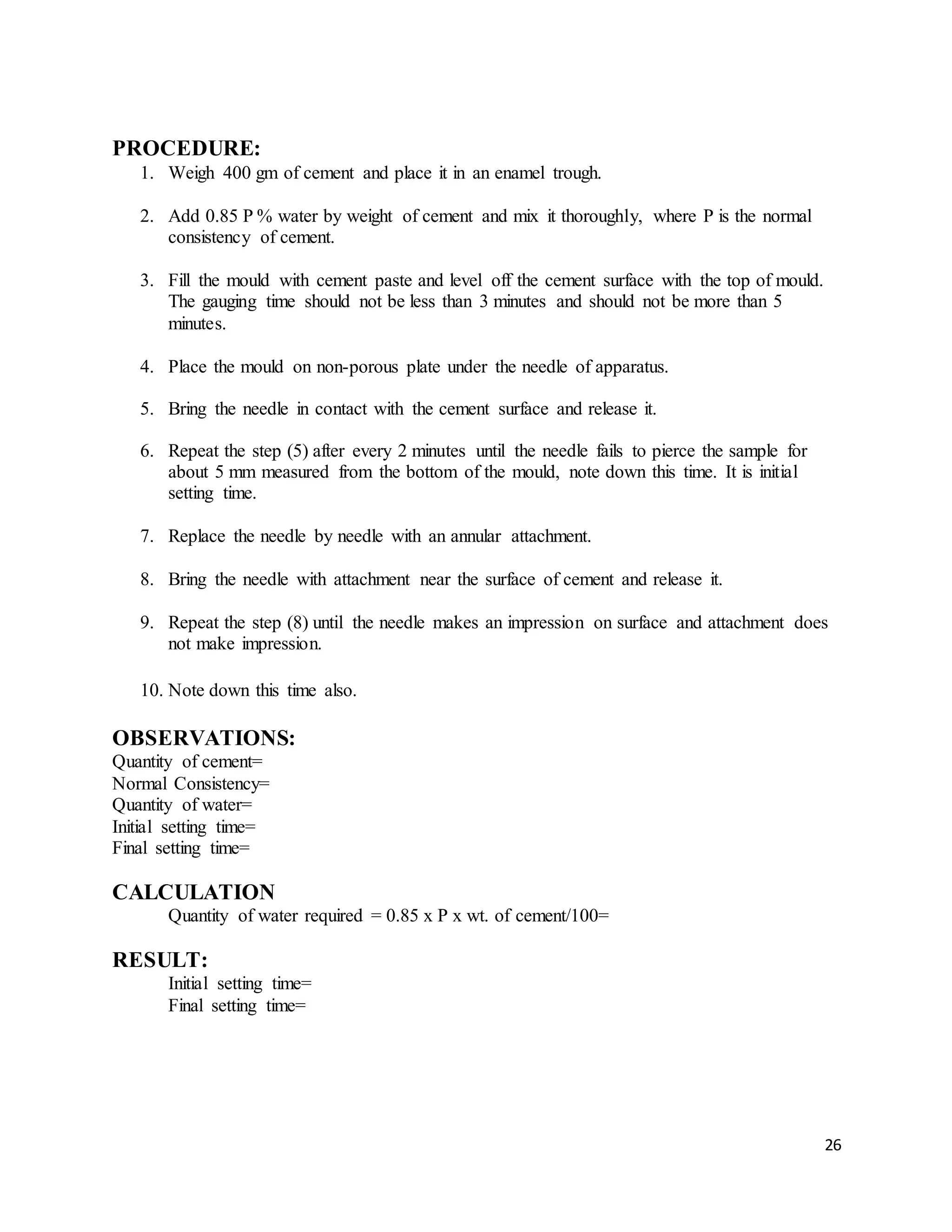 FIELD PRACTICE LAB MANUAL PDF FOR CIVIL ENGINEERING visual data 3