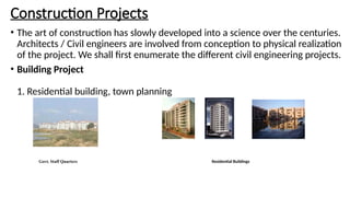 Projects of civil engineering and structure.pptx