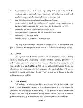 Civil Engineering Services | PDF