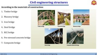 Civil Engineering Structures, Materials and Scope | PDF