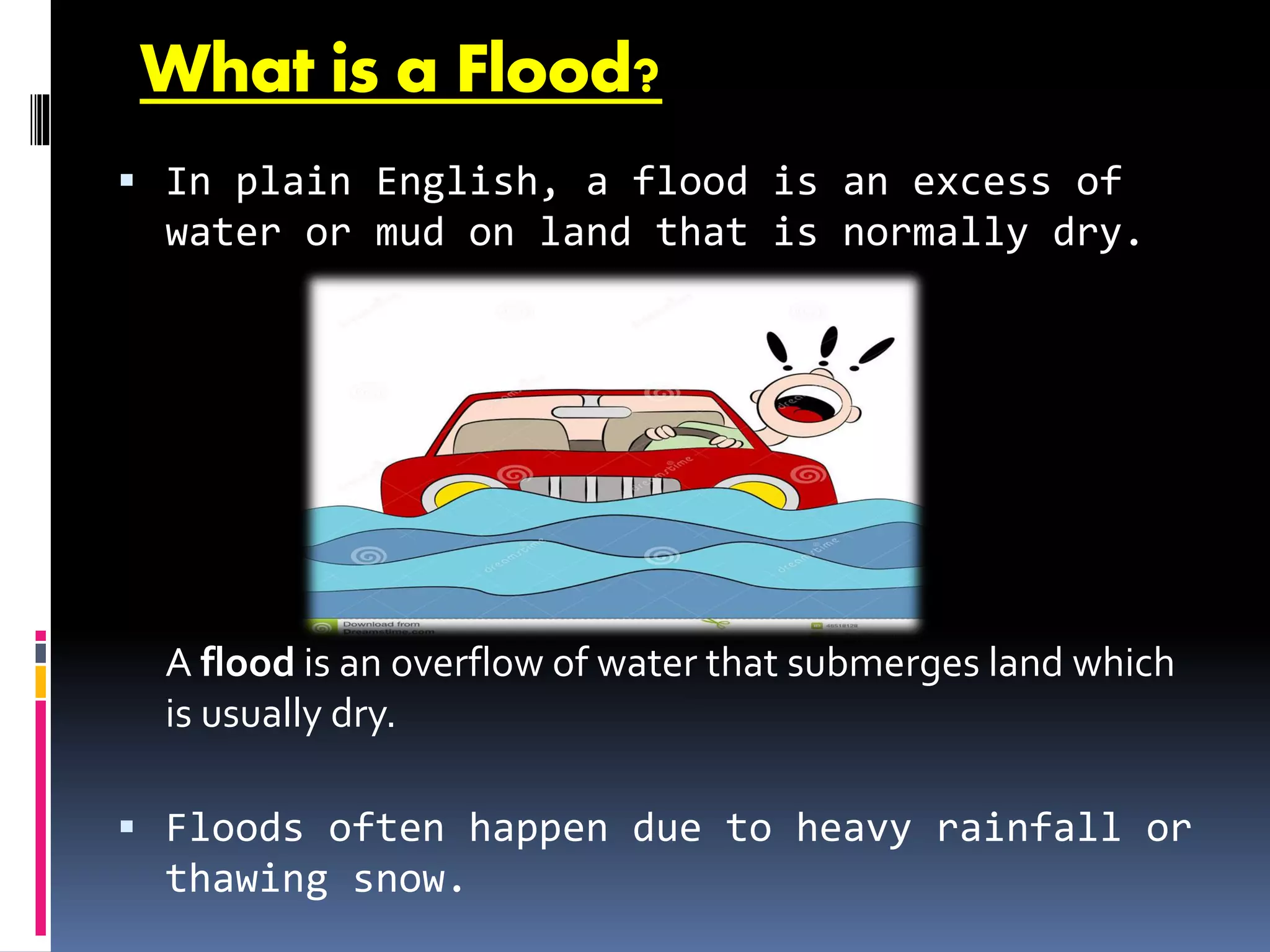 Civil flood ppt | PDF