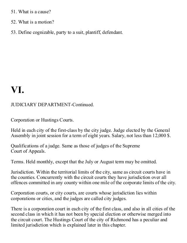 civil government of virginia constitutional law 49 638