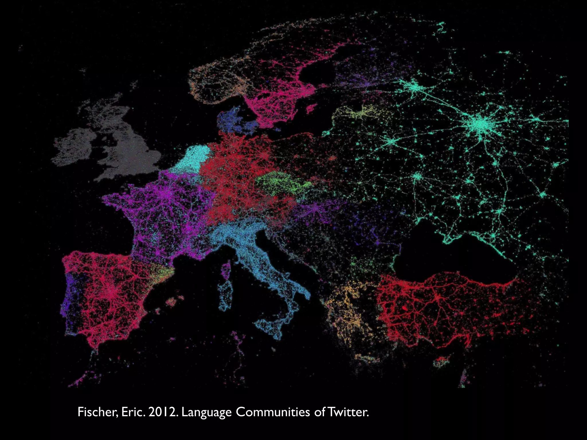 Fischer, Eric. 2012. Language Communities of Twitter.