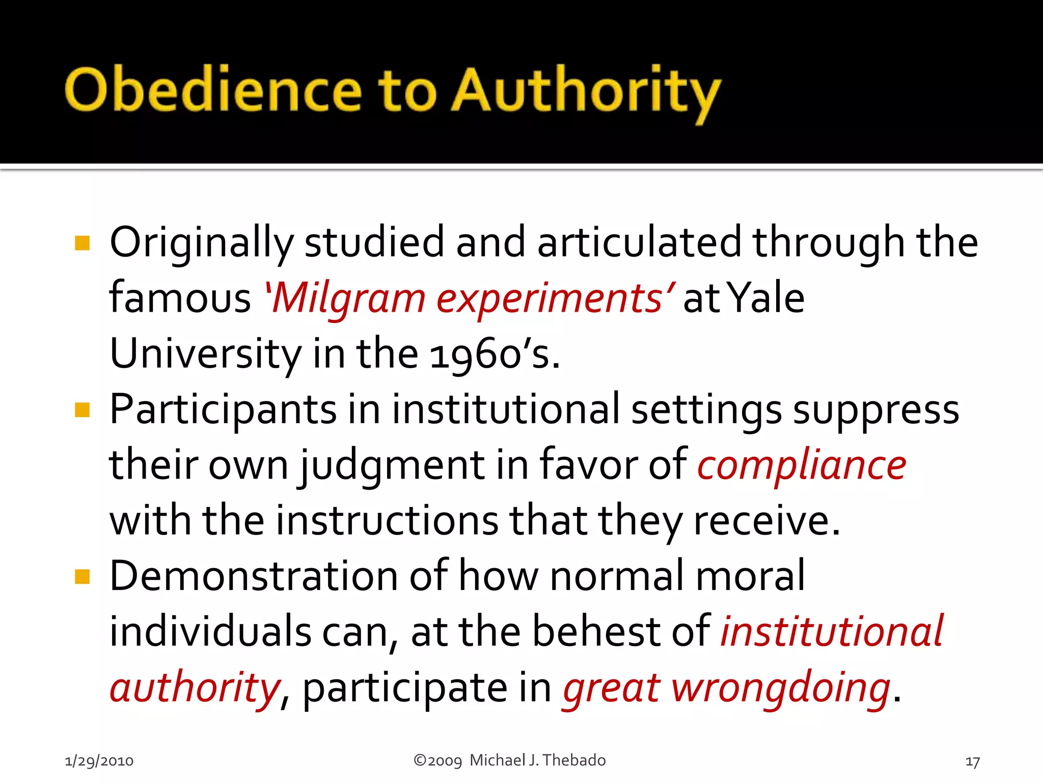 The Role of InstitutionsInstitutions exist solely as a means of coordinating and amplifying individual capabilities to achieve goals that are beyond the capacities of individuals on their own.
