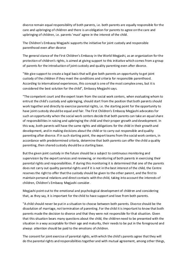 joint child custody laws