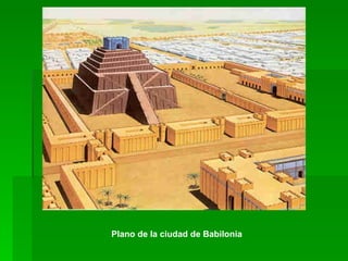 Plano de la ciudad de Babilonia 
