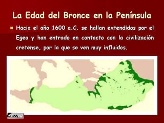 La civilización micénica