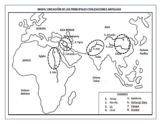 Civilizaciones mapa