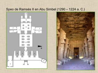 Speo de Ramsés II en Abu Simbel (1290 – 1224 a. C.) 