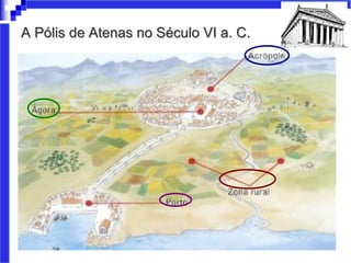 A Pólis de Atenas no Século VI a. C.
 