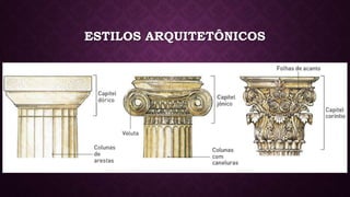 ESTILOS ARQUITETÔNICOS
 