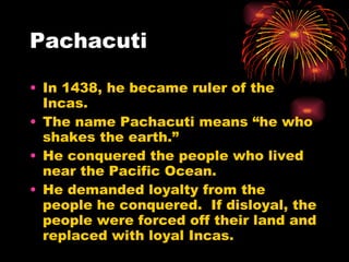 Pach Ruti Civilizations of latin america | PPT