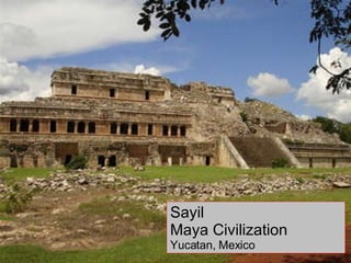 Sayil Maya Civilization Yucatan, Mexico 