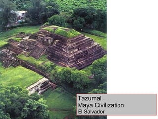 Tazumal Maya Civilization El Salvador 
