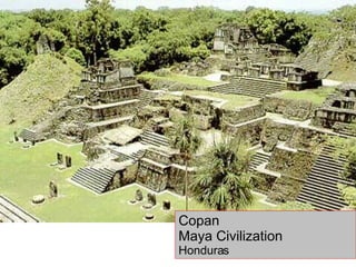 Copan Maya Civilization Honduras 
