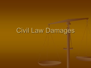 Civil Law Damages 