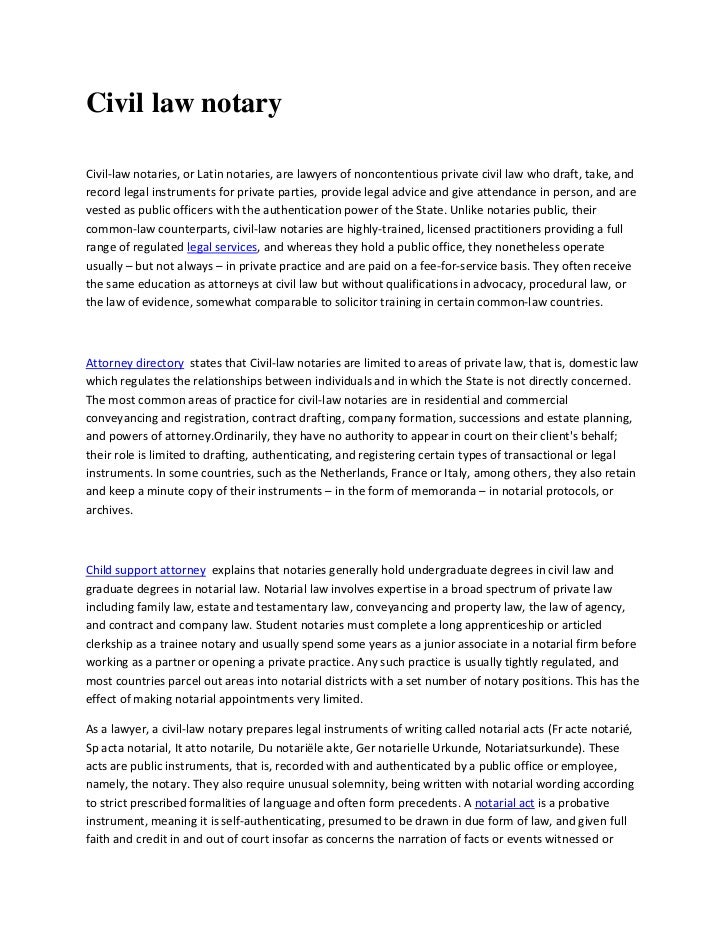 Download civil law notary