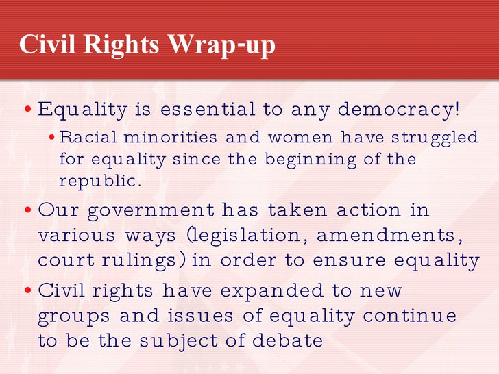 Civil Liberties And Civil Rights