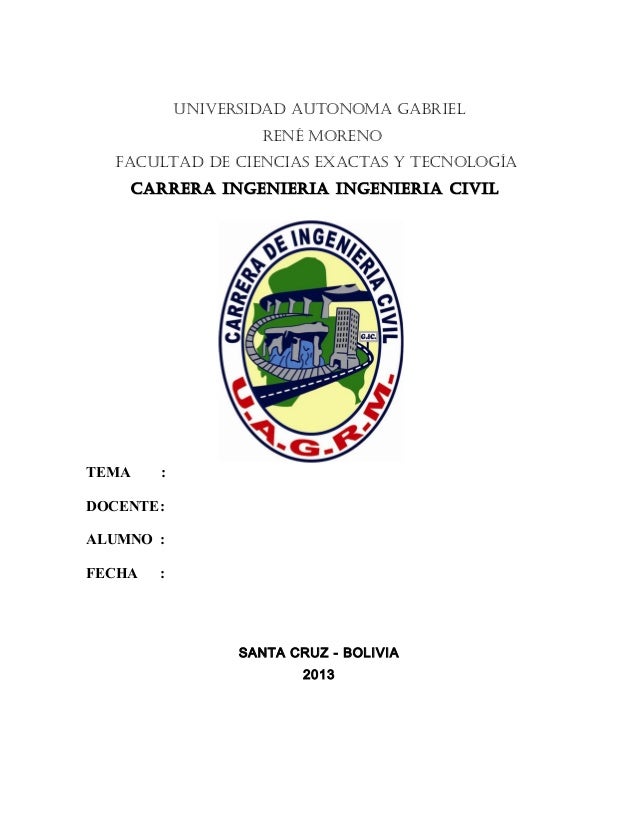 Civil Logo De La Carrera Uagrm