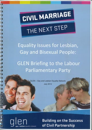 Civil marriage the next step 2012