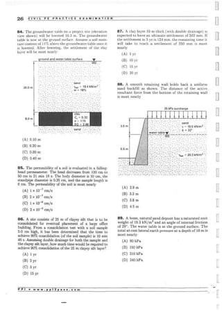 Civil pe practice examination | PDF