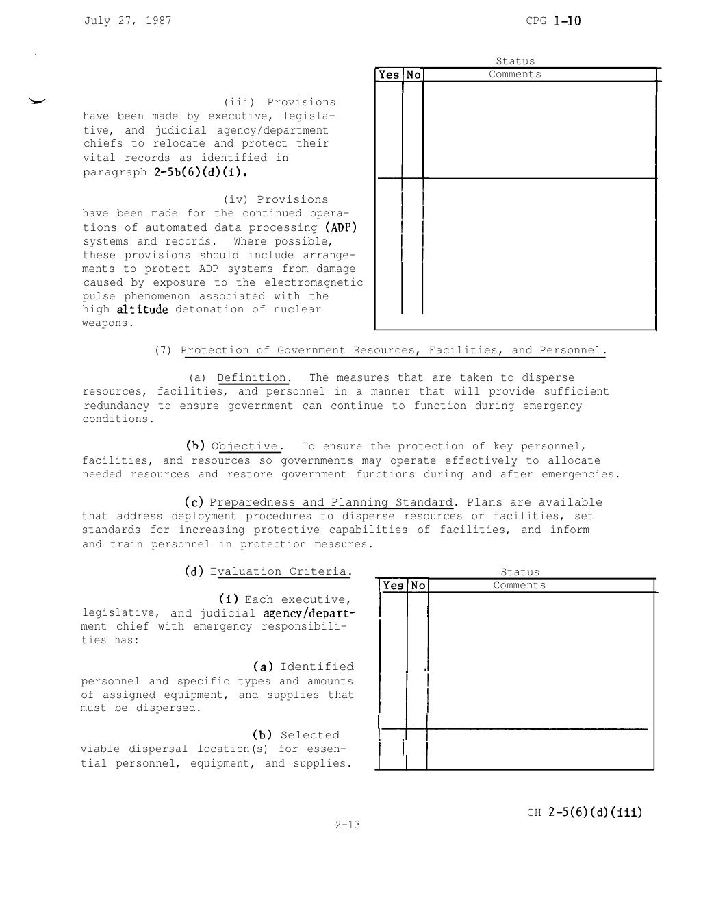 Civil Preparedness Guide Fema 1 10