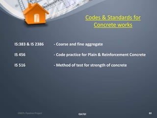 Civil - Structural Works | PPTX