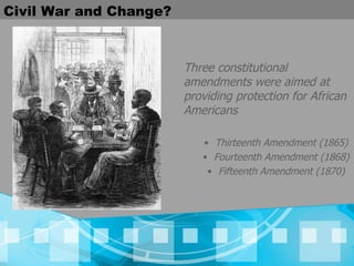 13th Amendment Process Civil Rights | PPT