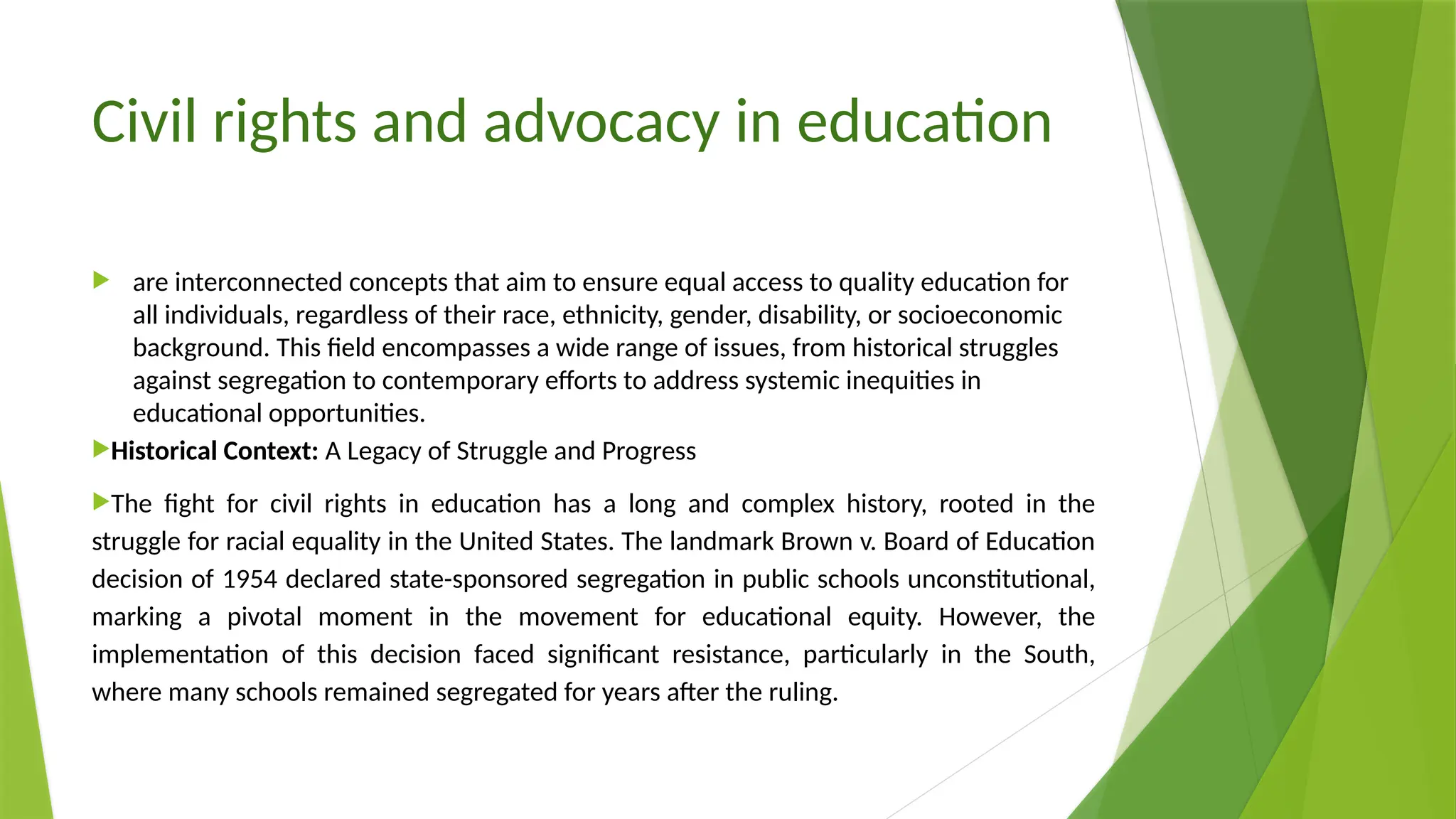 Civil Rights and Advocacy in Education.pptx