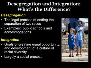 Integration Example Civil Rights Civil rights background court cases | PPTX