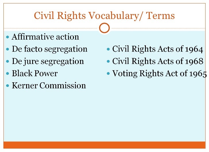 Adjectives For Civil Rights | Civil and political rights – BMTH