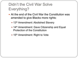 Civil rights movement | PPTX