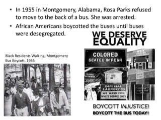 Civil rights movement | PPTX