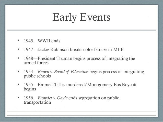 Civil rights movement essay topics