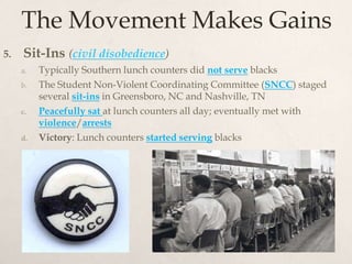 1950s Civil Rights Movement | PPTX