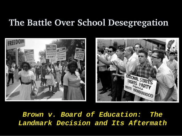 aftermath of the brown v board Brown v board of education of topeka, 347 us 483 (1954), was a landmark united states supreme court case in which the court declared state laws establishing. aftermath of the brown v board Brown v board of education of topeka, 347 us 483 (1954), was a landmark united states supreme court case in which the court declared state laws establishing.