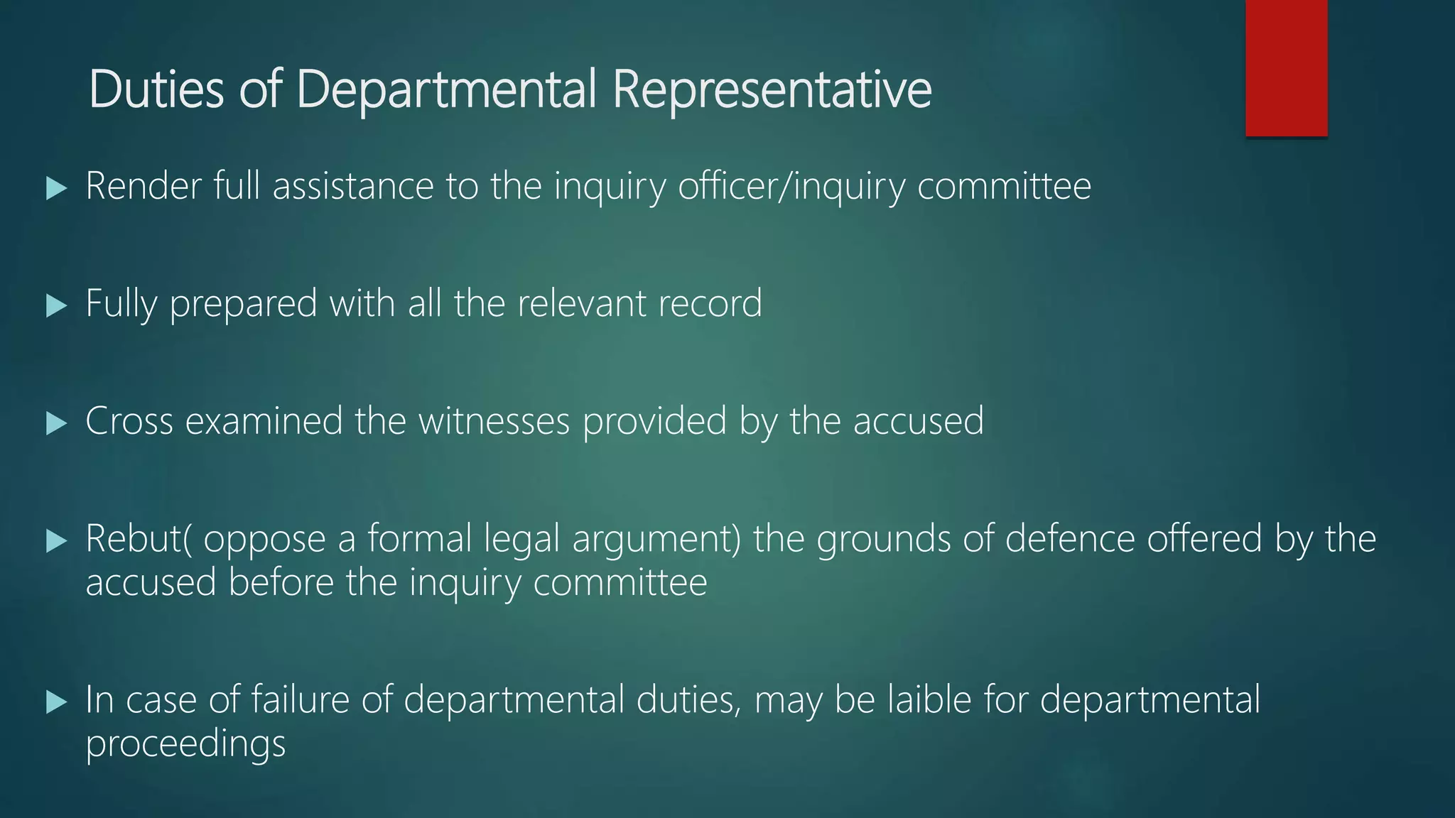 Civil servant efficiency and discipline rules, 2020 PPT