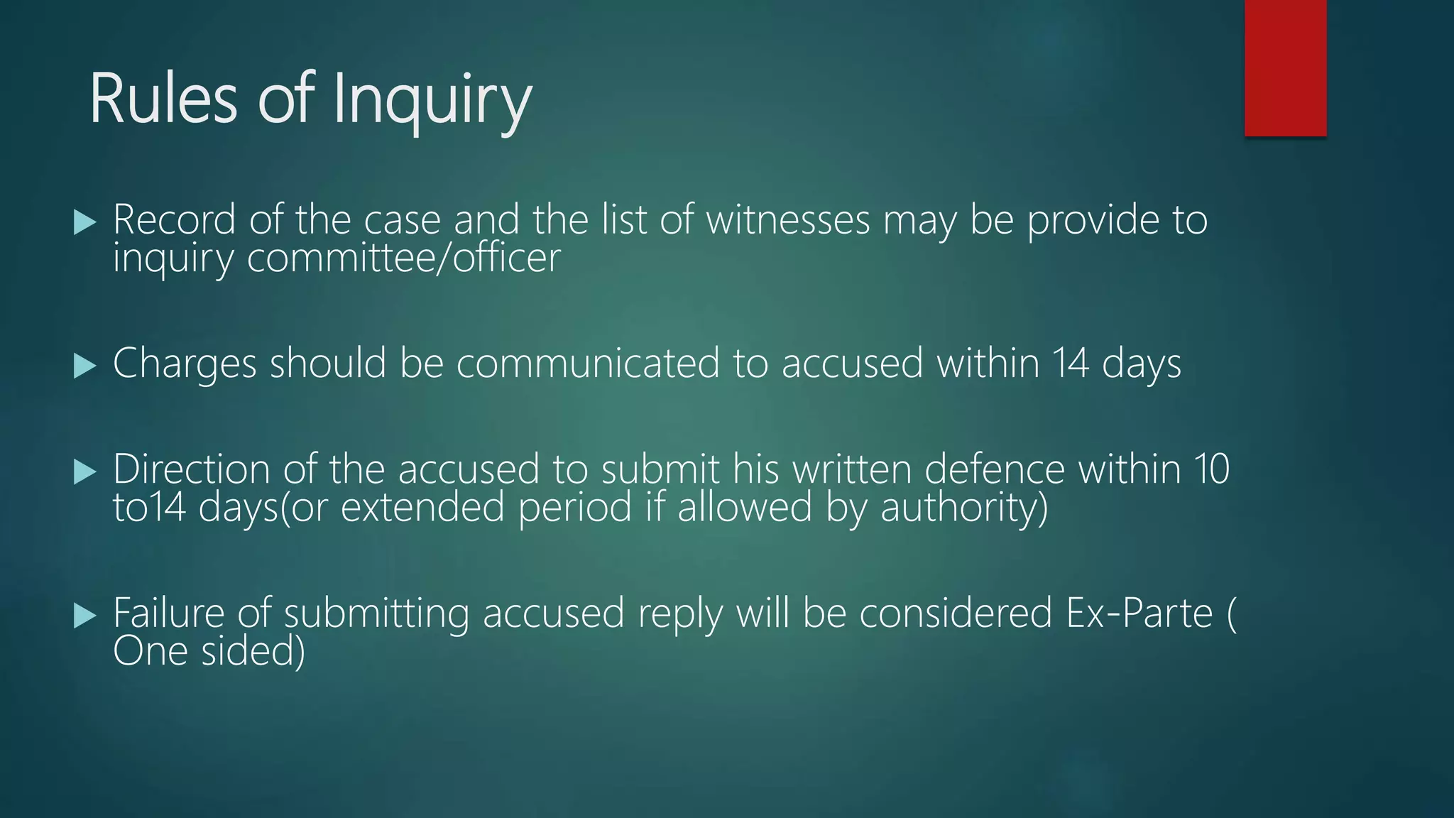 Civil servant efficiency and discipline rules, 2020 PPT