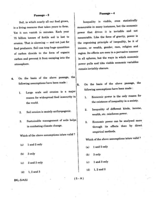 Civil Service 2019 Prelims Previous Question Paper - 2