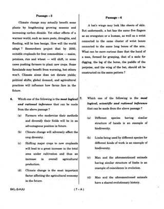Civil Service 2019 Prelims Previous Question Paper - 2